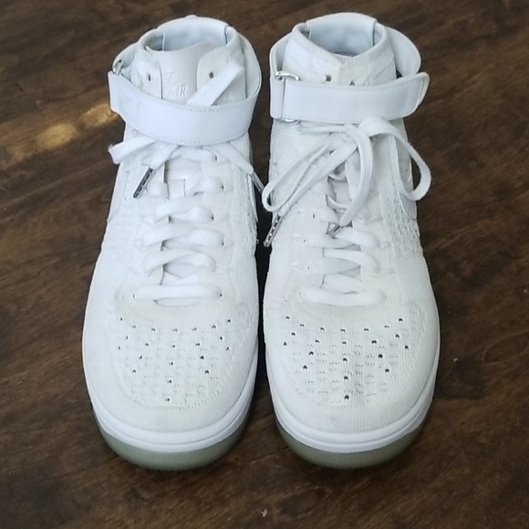 air force 1 ultra flyknit mid triple white